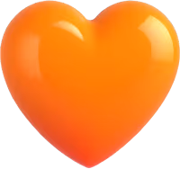 Orangeheartx emote