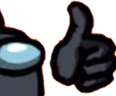 AmongUs_ThumbUp emote