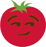 Smirk_Tomato emote
