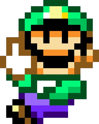 luigiMiddleFinger emote
