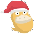 santa_psyduck_bean emoji