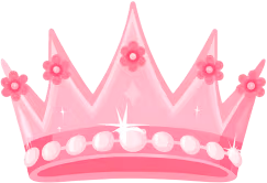 Pinkprincesscrown emote