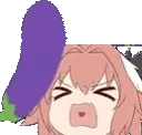eggplant emote