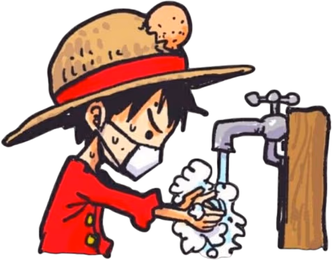 Luffywashinghands09 emote