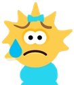 maggie_simpson_sad_sweat_skype static emote