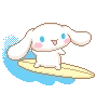 cinnamorollsurf emote
