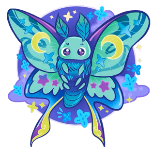 lunarmoth emote
