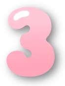 Number_Three_3_Pink emoji