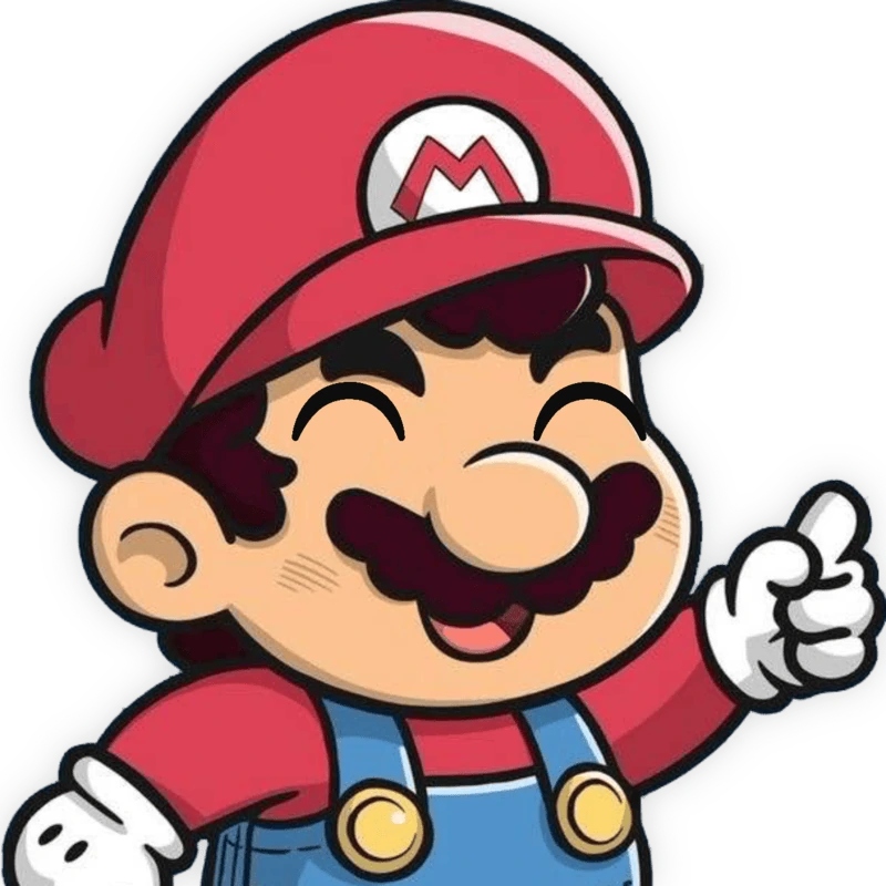 Mario_Smile emote
