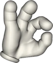 EmotiOkHand emote