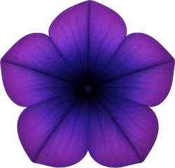 Purplevioletflower emote