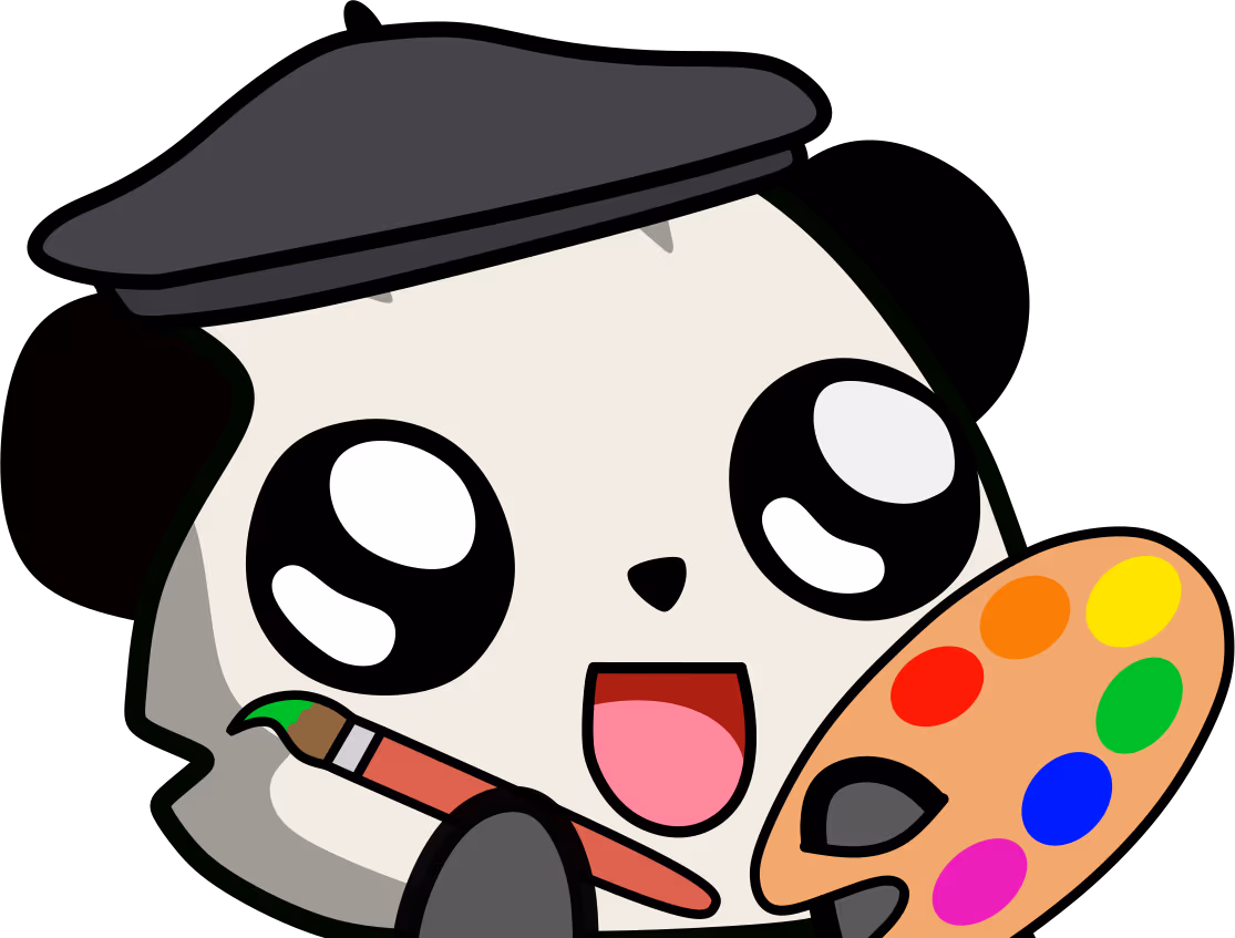 PandaPainter emote