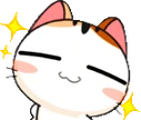 kittyProudSparkle emote