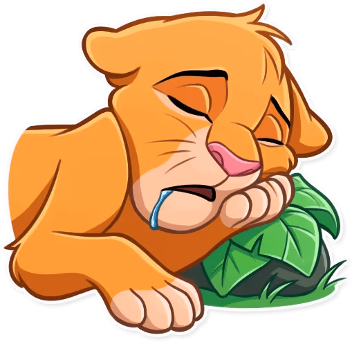 simba_sleep emote