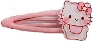 hellokittyhairpin emote