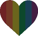 StripedPrideHeart emote
