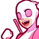 DPgwenpoolhellyeah emote