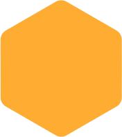 Orange_Hexagon_shape emoji