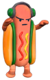 hotdog emote