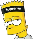 Smiling_Supreme_Bart emoji