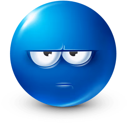 Unsatisfied emote