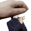 megumi_headpat emote