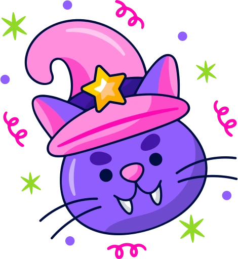 WitchCat emote