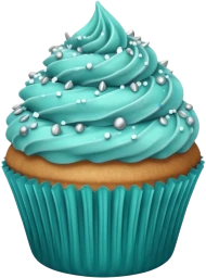 Teal_cupcake emote