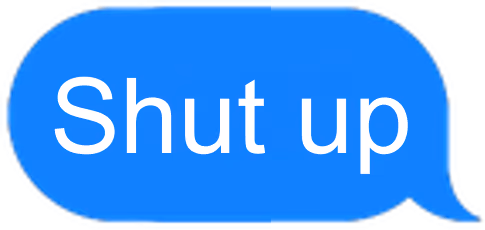 iMessageShutUp emote