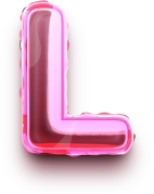 Letter_L_foil_balloon emote