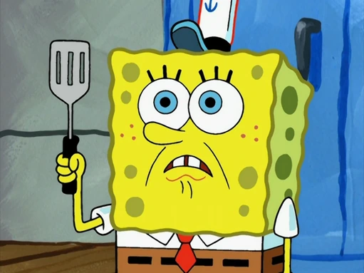 SpongeThousandYardStare emote