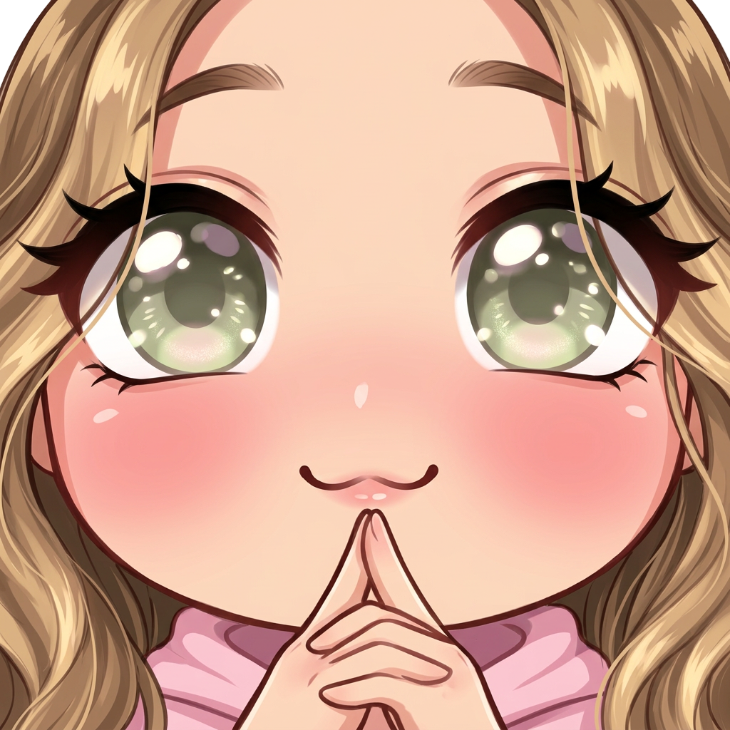 curelyy_blush_thinking static emote