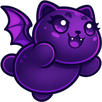 Purplecharacter static emote
