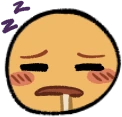 sleepy emote
