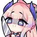 kokomiKnife emote