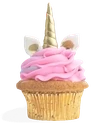 GoldenUnicornCupcake emote