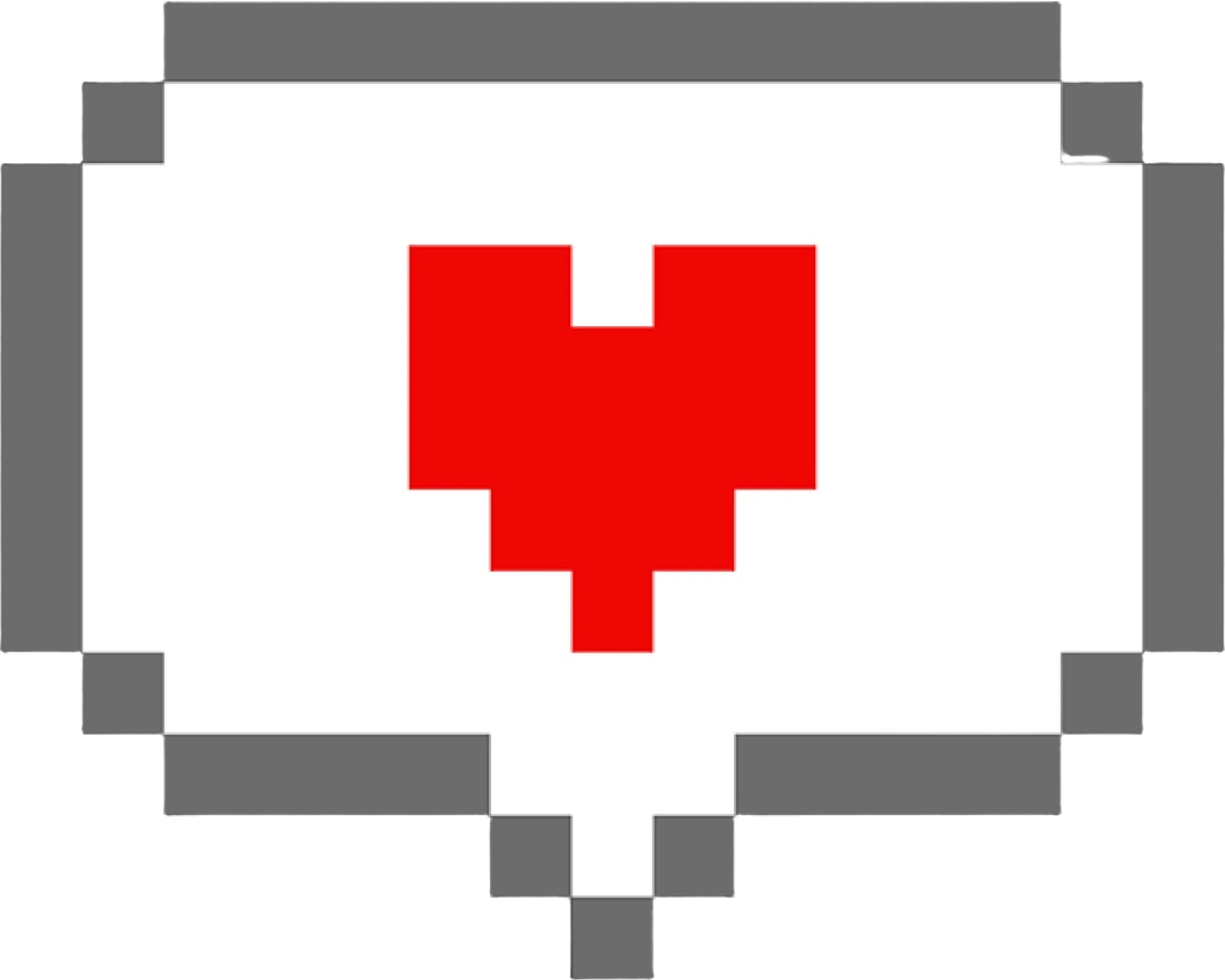 PixelLoveBubble emote