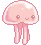 PinkJellyfish emote