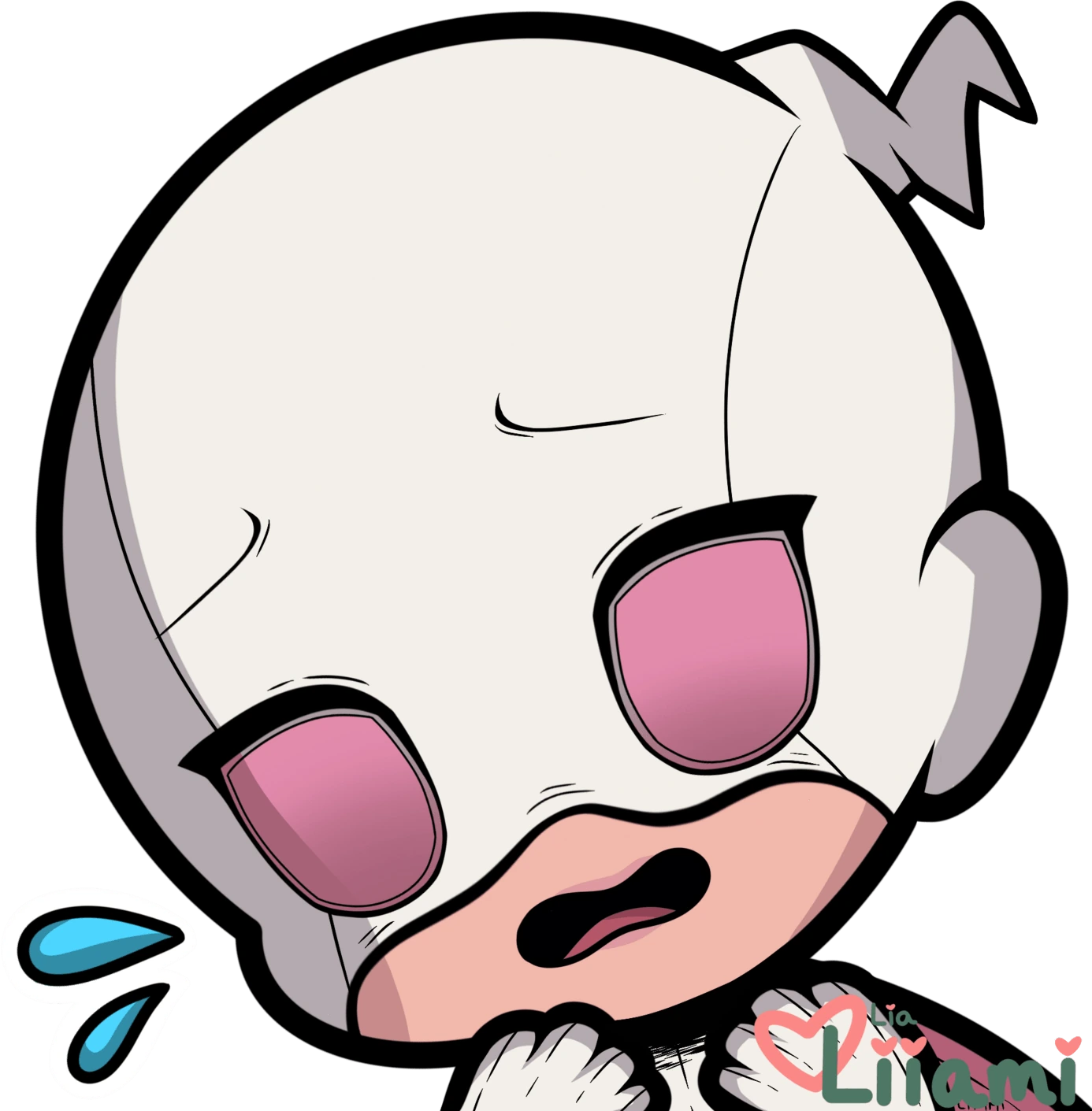 GwenpoolScared emote