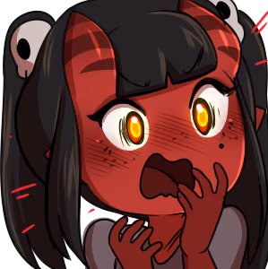 Meru_Shocked_Blush emote