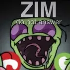 Zim_DoNotAnswer emote