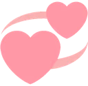 pink_revolving_hearts emote