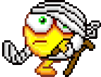 Injured animated emote