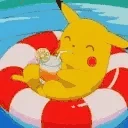 pikaDrink emote