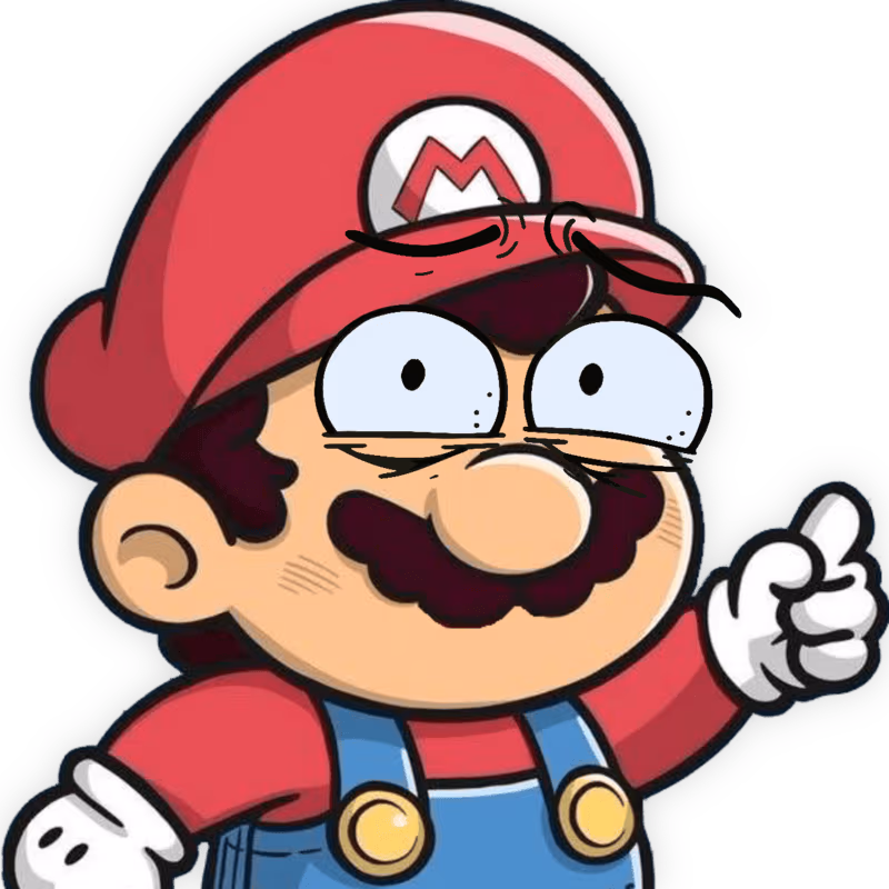 Mario_Scared emote