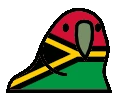 vanuatuParrot emote