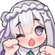 EmiliaNya emote