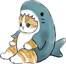CatSharkSit emote