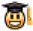 graduate emote
