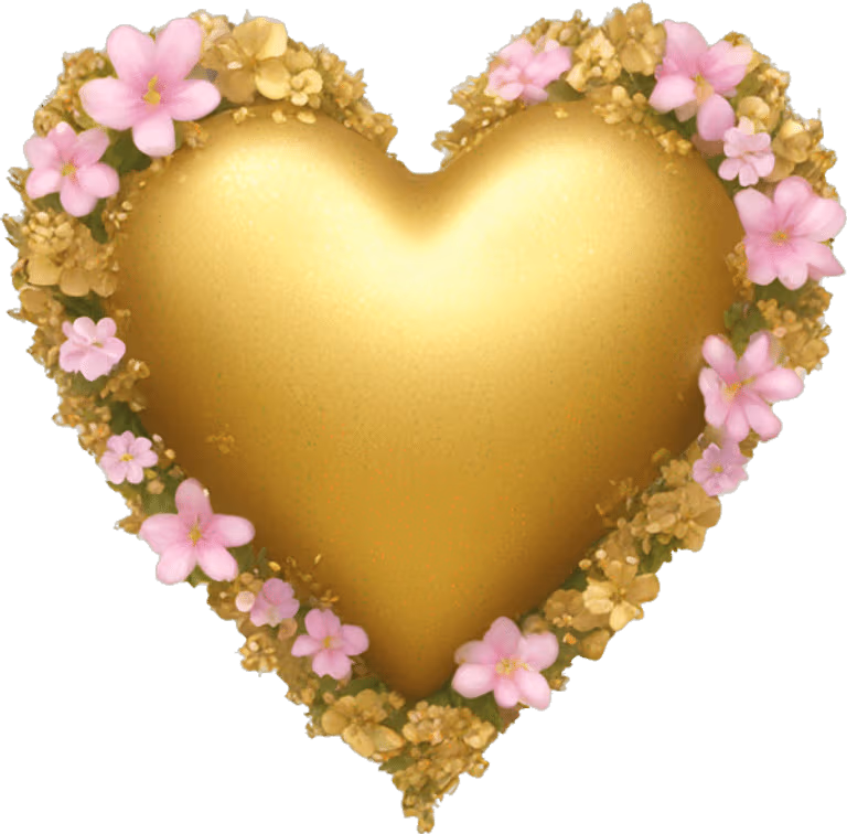 Goldflowerheart emote